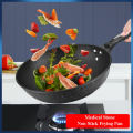 Modani Non Stick Frying Pan Non Stick Cookware Maifan Stone Wok Pan with Cover Induction Stove Gas Universal. 