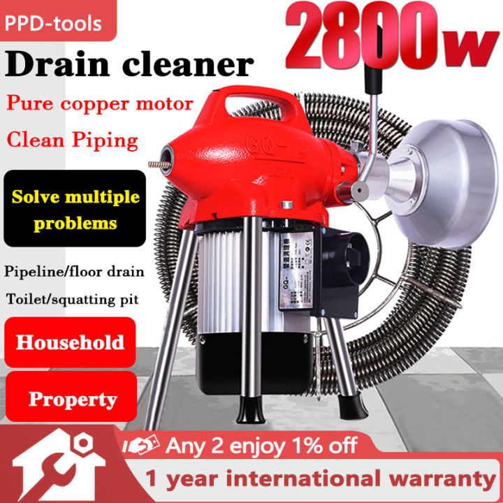 Automatic Dredge Machine Electric Pipe Dredging Sewer Tools