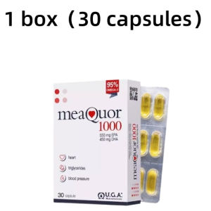 UGA Deep‑Sea Fish Oil ‑3 Dietary Supplement Daily Nutritional Capsule Provides Nutritional Support for Cardiovascular & Vascular‑Related Body Wellness