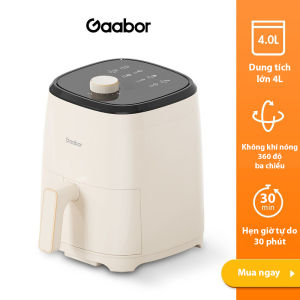 Nồi chiên không dầu Gaabor 4L - AF40M-WH01A - Bảo hành 12 tháng 1 đổi 1