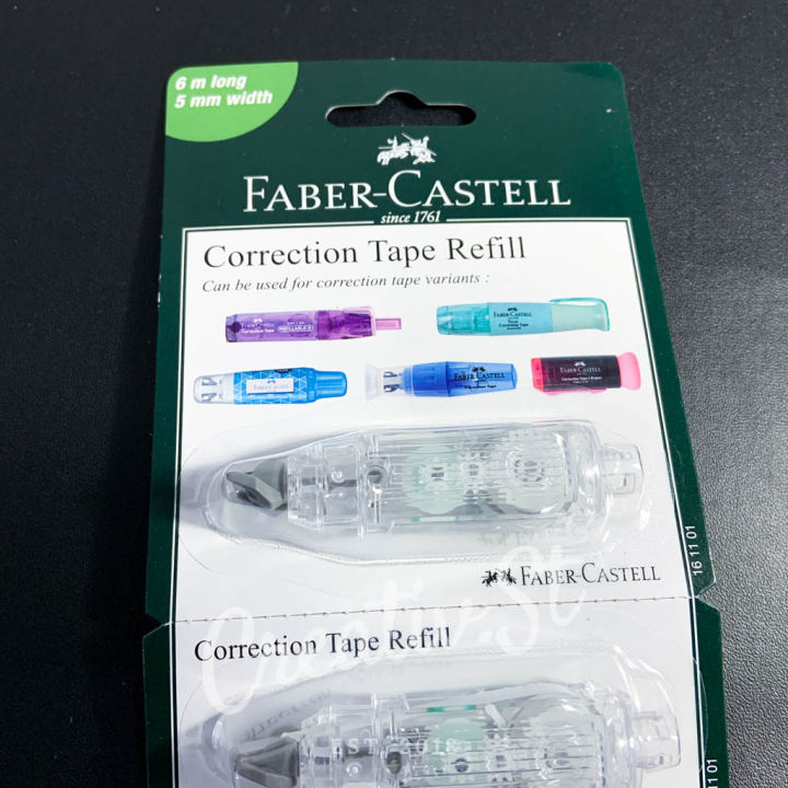 Faber Castell Correction Tape REFILL Tip Ex Kertas