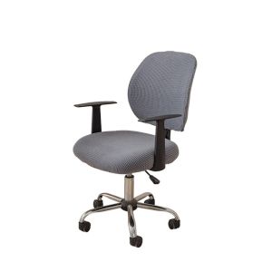 DFVDSPW Corn Computer Split Seat Cover Thicken Solid Color Chair Seat Covers Universal Elastic Rotary Chair Protection for Home
