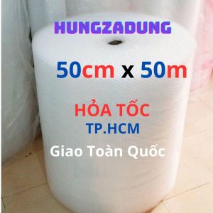 Cuộn Xốp Hơi Bảo Vệ Sản Phẩm 50cm x 50m - Bảo Đựng Chống Xóc Gia Lai