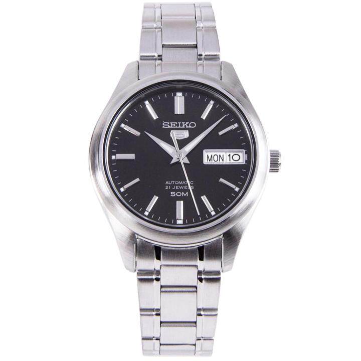 Seiko 5 SNK883 Mid Sized Ladies Stainless Steel Automatic Watch ...