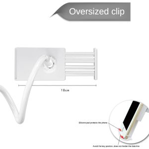 phone holde 360 หมุนขาแขวนโทรศัพท์มือถือที่มีความยืดหยุ่นขาตั้ง Lazy เตียงเดสก์ท็อปแท็บเล็ตที่วางโทรศัพท์ ขาตั้ง ipad