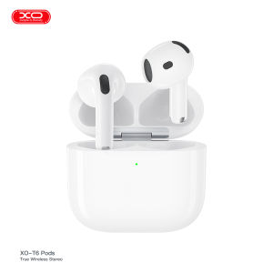 T-6 หูฟังไร้สาย หูฟังบลูทูธBluetooth 5.1 เบสหนัก ENC ลดเสียงรบกวน ชาร์จเร็ว Type-C เล่นเพลง 4 ชม. gamingboss