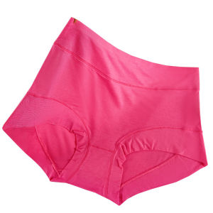 Yingbao XL-4XL Ready Stock Panties Women Underwear Plus Size Modal Cotton mid-high waist stretch Soft Cotton Breathable High Cut Ladies Thin Summer briefs Big Size High Quality