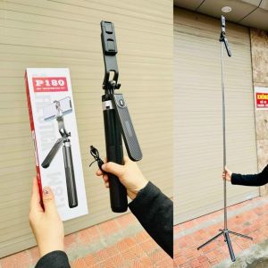 Gậy Chụp Hình Selfie Có Chống Rung Siêu Dài Quay Video Livestream Tiktok Video Chụp Toàn Cảnh 360 Có Điều Khiển Bluetooth