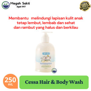 MTS - Cessa Hair & Body Wash - Sabun dan Sampo Anak 250 mL