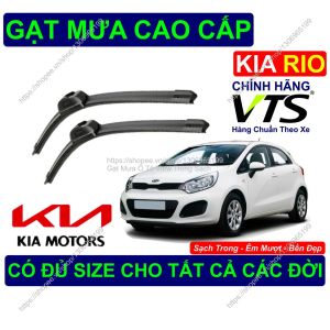 Gạt Mưa Bền Đẹp Kính Lái KIA RIO Cặp Gạt Mưa Kính Lái KIA RIO Có Đủ Size Cho Các Đời Xe KIA RIO