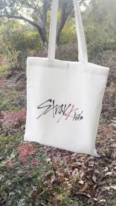 Stray Canvas Tote Bag Skz Canvas Shoulder Bag Merch for Stay Fans Gifts Grocery Bags