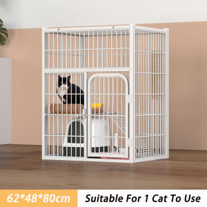 Cat Cage 3/4 Layer Extra Large Space Assemblable Cat Cage Cat Villa High Quality Pet Cage