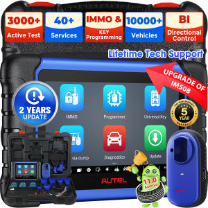 Autel MaxiIM IM508S Two Years Free Update 7 Inch Professional Key FOB Programming Tool with XP200 ProgrammerFull System Diagnosis ToolBi-Directional Control Scanner28+ Services