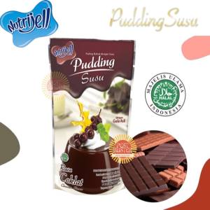 NUTRIJELL PUDDING Bubuk Susu Rasa Coklat NUTRIJEL PUDING COKELAT