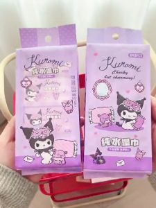 Tisu Basah Kuromi Baby Wipes Mini Kids Soft Travel Wipes Pocket Pack Portable Hygiene Tissue Gentle