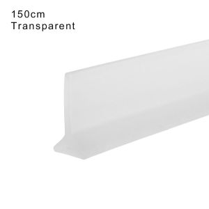 FWFHTP Non-slip Bendable Dry and Wet Separation Silicone Shower Dam Water Stopper Self-Adhesive Water Retaining Strip Door Bottom Sealing Strip