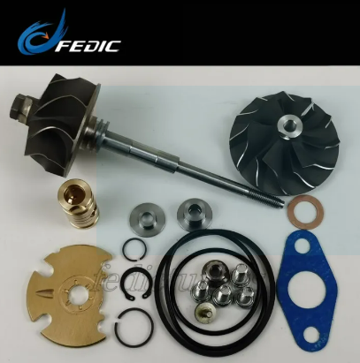 Ford Ranger 2007 Engine Fix Kit Turbo shaft and wheel+repair kit GTB2256VK Rotor assembly and repair ...
