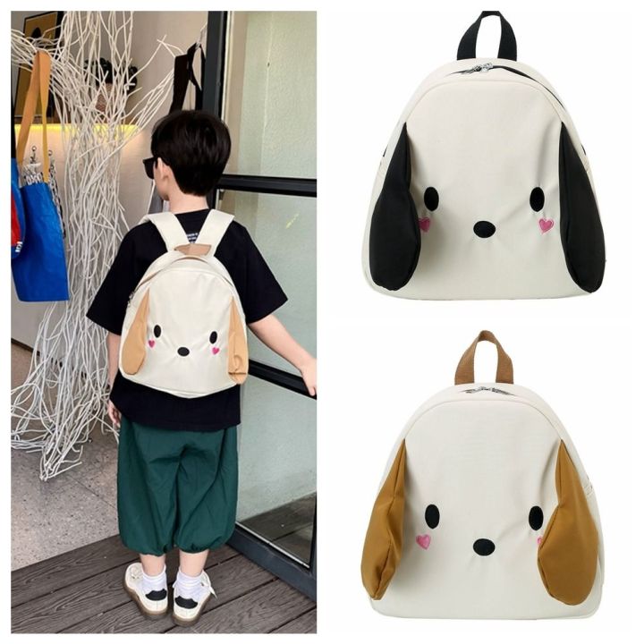 POYAN Animal Cartoon Dog Backpack Baby Puppy Canvas Puppy Backpack ...