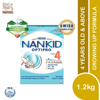 NANKID OPTIPRO Step 4 1.2kg Growing Up Milk for Children 4 Years Old and above