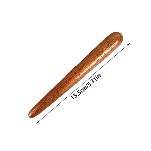 CRUSHES Mini Acupoint Massage Stick Wooden Round Head Foot Reflexology Massager  Beauty Auxiliary Tool Massager for Relieve Physical Fatigue