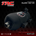 TRC Racing Honda Click v2 125 150 Power Pipe Muffler Exhaust 1730. 