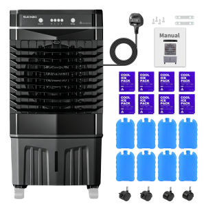 🔥🔥CHRIS water air cooler 80 liter save energy aircooler portable cooling fan Humidifier remote control Industrial air cooler fan 冷風扇 大型冷风机