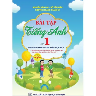 Sách - Bài Tập Tiếng Anh Lớp 1 Theo Chương Trình Tiểu Học Mới (Dùng Chung Cho Các Bộ SGK Hiện Hành) - HA