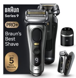 Máy Cạo Râu Braun Series 9 Pro+ 9575cc với Smart Care 6 in 1 và PowerCase Braun Shaver Sạc Nhanh Vệ Sinh An Toàn Dưới Nước Model Mới Nhất Nhập Đức BH 12 Tháng