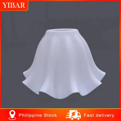 【YIBAR】 1Pcs DIY Wall Night Restaurant Chandelier Replacement E27 Plastic Bell Orchid Lampshade Hanging Lamp Accessories Table Parts