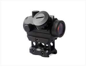 T1G Red Dot Sight 1X20 Sight Reflex With 20mm Rail Mount & Increase Riser Rail Mount Tactical Hun-ting Accessories