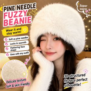 FLYING Imitation Fur Faux Fox Fur Hat Thick Fluffy Windproof Ear Protection Hat Ear Warmer Flat Top Hat Women