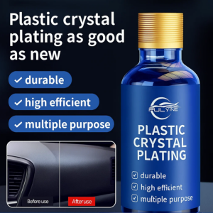 Car Plastic Restorer Automotive Plastic Refurbishing Agent Auto Scratch Remover Interior Exterior Polish Repair Nano Coating Wax Cleaner