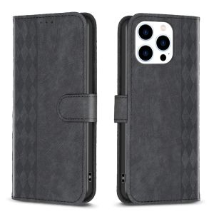 Case For iPhone 15 14 13 12 11 Pro Max iPhone 7 8 Plus SE 2022 Magnetic Leather Lychee skin pattern Wallet Card Slots Flip Cover Casing