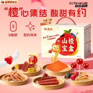 【Lili Snack】Gaishi Hawthorn Roll - Appetizing Fruit Leather Snack 盖狮山楂卷山楂片