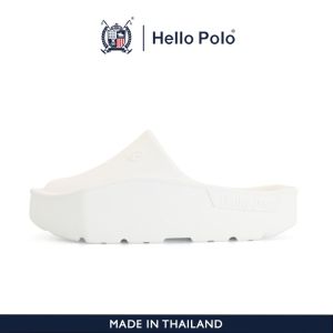 Hello Polo HP8032 รองเท้านุ่ม พื้นสูง 3 CM. รองเท้ายางeva รองเท้าแฟชั่นเรือพายหัวปิด รองเท้าแตะผู้หญิง กันลื่น กันน้ำ แฟชั่น