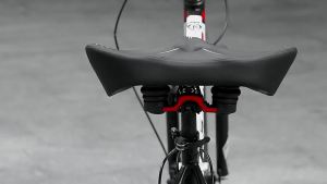 LZD  Yafeng Oversized Bicycle Seat Suitable  Peloton Bike Comfortable Widen plus Size Bike Saddle