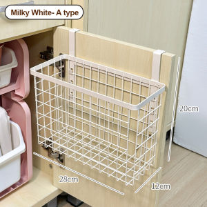 LivinEase Storage Basket | Door Hanger Organizer | No Punching Layered Rack | For Dormitory Cabinet & Closet