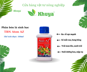 Phân bón lá trung vi lượng aton AZ 100ml Ra rễ Xé mắt cua và Bung bông