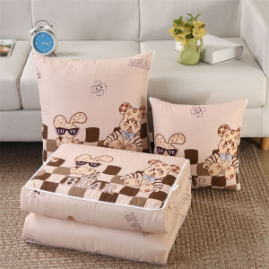 Pulchra เซ็ท หมอน+ผ้าห่ม หมอนผ้าห่ม สะดวกในการพกไปที่ต่างๆ