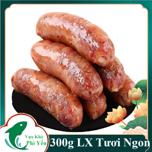 Lạp Xưởng Tươi Tròn Ít Mỡ Tỉ Lệ Nạc Cao 90% Nguyên Liệu Sạch An Toàn- VỰA KHÔ PHI YẾN