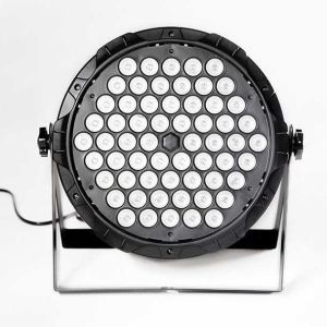 Homemory Par Lights 54/60 3W RBGW LP001-H LED Stage Lights With Cable Line/Par Lights no DMX Control line