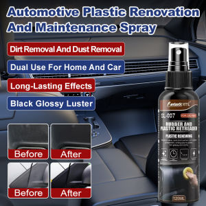 Car Plastic Renovation Spray Cleaning Detergent Seat Interior Repair Maintenance Agent汽车塑料翻新养护喷雾