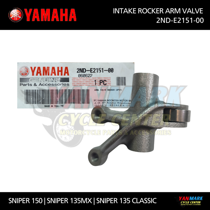 ORIGINAL YAMAHA - INTAKE ROCKER ARM VALVE - SNIPER 150 | SNIPER 135MX ...