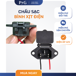 Chấu sạc chuyên dùng cho các loại bình phun thuốc trừ sâu bằng điện xe đạp điện
