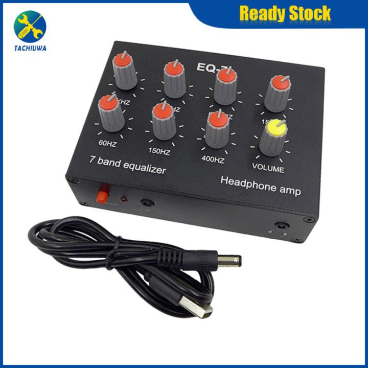 tachiuwa Audio Signal Preamplifier EQ7 Preamp Equalizer Compact