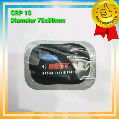 Tip Top Karet Tambal Ban Luar Bestpatch CRP 10 Per Pcs / Biji / Lembar