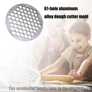 Durable Aluminum Dumpling Maker With 61 Cavities Professional Pelmeni and Ravioli Mould For Home Kitchens Supplies