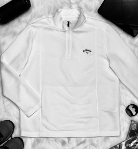 Áo khoác nam đánh golf callaway 100% polyester chất liệu co giãn có bigsize