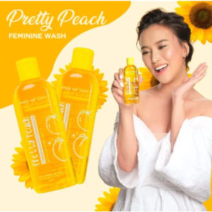 DMAKEUP. PH NEW ANP008 FEMININE WASH WITH SUNFLOWER OIL BEAUTY AND GRACE PRETTY PEACH 150ML. CARING FOR WOMENS HEALTH BROOKS NO DELAY