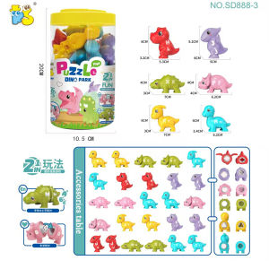 Dinosaur Matching Letters Alphabet Match Game With Uppercase Lowercase Preschool Educational Toys